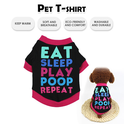 Pet Shirts Dog T-Shirts Printed Pet Clothes Pet Spring Autumn Winter Clothes Keep Warm for Small Medium Large Dogs Cats
Pet Shirts Dog T-Shirts Printed Pet Clothes Pet Spring Autumn Winter Clothes Keep Warm for Small Medium Large Dogs Cats