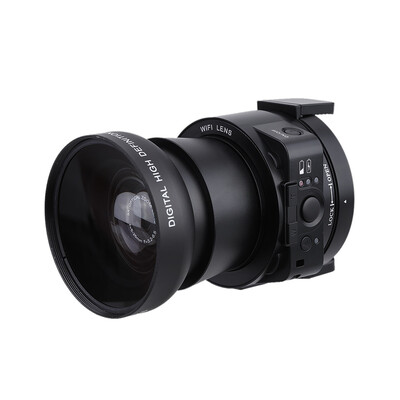 AMKOV AMK-OX5 Mini Selfie Lens-style Digital Camera Camcorder Wifi 20MP 5X Optical Zoom Full HD 1080P 30fps PC Camera with 120°Wid
AMKOV AMK-OX5 Mini Selfie Lens-style Digital Camera Camcorder Wifi 20MP 5X Optical Zoom Full HD 1080P 30fps PC Camera with 120°Wid