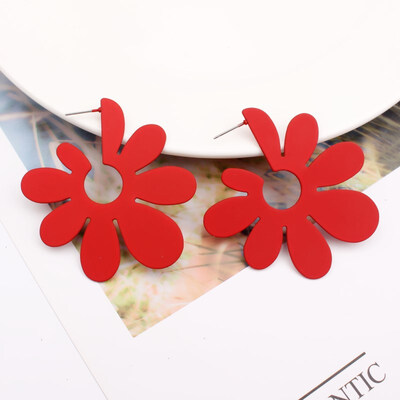 E1006 Korean Style Cute Metal Flower Earrings For Women Girl Fashion Big Sweet Pendant Earrings Brincos Wedding Party Jewelry
E1006 Korean Style Cute Metal Flower Earrings For Women Girl Fashion Big Sweet Pendant Earrings Brincos Wedding Party Jewelry