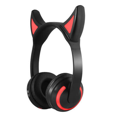 ZW-19 Bluetooth Headphones V42 Cat Ear Headband LED Lights Earphones Luminous Wireless Headset
ZW-19 Bluetooth Headphones V42 Cat Ear Headband LED Lights Earphones Luminous Wireless Headset