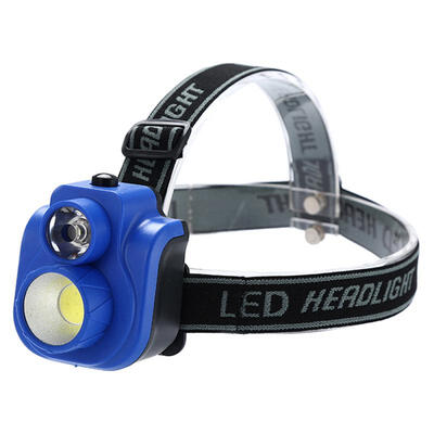 Portable COB LED Headlight Strong Lumen 2-Mode Headlamp Small Camping Fishing Head Light Waterproof LED Flashlight
Portable COB LED Headlight Strong Lumen 2-Mode Headlamp Small Camping Fishing Head Light Waterproof LED Flashlight