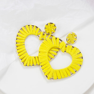 Flashbuy Bohemian Heart Shape Statement Earrings Alloy Rafite Earrings for Women Fashion Braid Pendientes Girls Beach Jewelry
Flashbuy Bohemian Heart Shape Statement Earrings Alloy Rafite Earrings for Women Fashion Braid Pendientes Girls Beach Jewelry