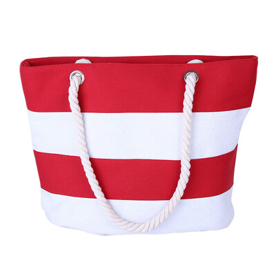 Women Beach Canvas Bag Fashion Stripes Printing Handbags Ladies Large Shoulder Bag Totes Casual Bag Shopping Bags
Women Beach Canvas Bag Fashion Stripes Printing Handbags Ladies Large Shoulder Bag Totes Casual Bag Shopping Bags