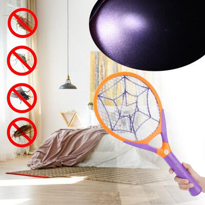 Greensen Rechargeable Handheld Electronic Mosquito Swatter Insect Fly Killer for Home