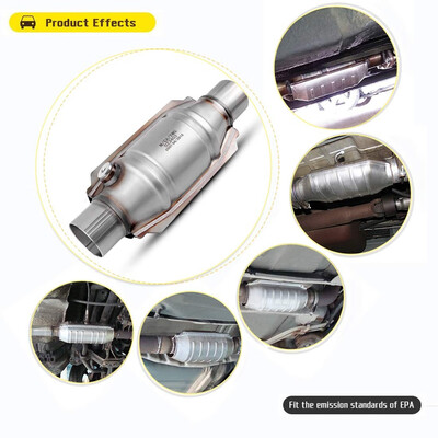 2" InletOutlet Catalytic Converter 53004 with O2 Nut Universal Fit Stainless Steel High Flow Converter EPA Compliant
2" InletOutlet Catalytic Converter 53004 with O2 Nut Universal Fit Stainless Steel High Flow Converter EPA Compliant