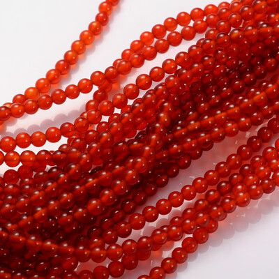 Gemstone Beads Strands Natural Carnelian Dyed Round 4mm Hole 08mm about 94pcsstrand 1516
Gemstone Beads Strands Natural Carnelian Dyed Round 4mm Hole 08mm about 94pcsstrand 1516