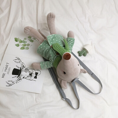 Cartoon cute childlike mouse shoulder bag 2019 new wave casual fashion plush toy girl backpack
Cartoon cute childlike mouse shoulder bag 2019 new wave casual fashion plush toy girl backpack