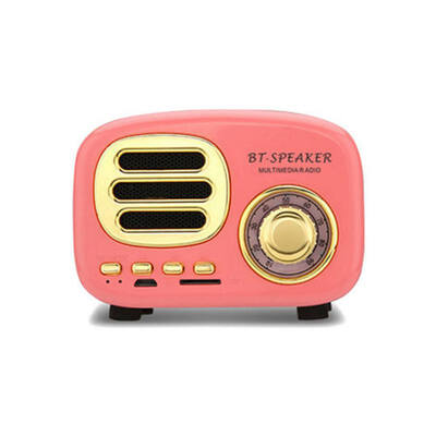 Mini Retro Bluetooth Speakers HIFI Sound MP3 Music Player Support 32G TF Card AUX with HD Mic for Smartphone PC
Mini Retro Bluetooth Speakers HIFI Sound MP3 Music Player Support 32G TF Card AUX with HD Mic for Smartphone PC
