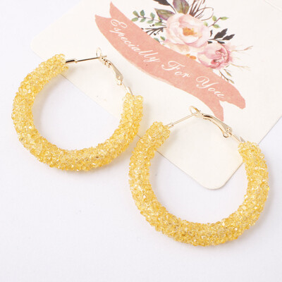 2019 new design brand creative handmade beaded big circle earrings generous simple earrings gifts for women
2019 new design brand creative handmade beaded big circle earrings generous simple earrings gifts for women
