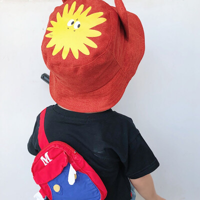 Autumn Baby Boys Girls Baby Ear Design Bucket Hats Caps Reversible Sun Headwear Hats
Autumn Baby Boys Girls Baby Ear Design Bucket Hats Caps Reversible Sun Headwear Hats