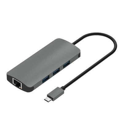 CFGHA Type-C to 3 Ports USB 30 Hub RJ45 Gigabit Lan Network Adapter Cable
CFGHA Type-C to 3 Ports USB 30 Hub RJ45 Gigabit Lan Network Adapter Cable