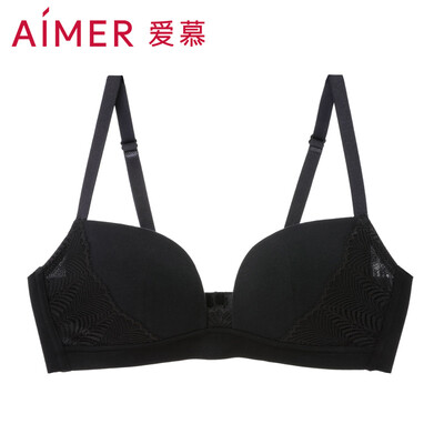 Amour underwear Yuemu source 34 cup no support medium thick mold cup lace smooth gathering adjustment small chest ladies bra AM172241 black C75
Amour underwear Yuemu source 34 cup no support medium thick mold cup lace smooth gathering adjustment small chest ladies bra AM172241 black C75