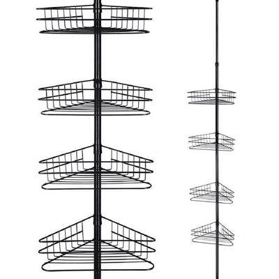 Greensen 4 Tier Metal Telescopic Bathroom Corner Shelf Rack Bath Shower Storage
Greensen 4 Tier Metal Telescopic Bathroom Corner Shelf Rack Bath Shower Storage