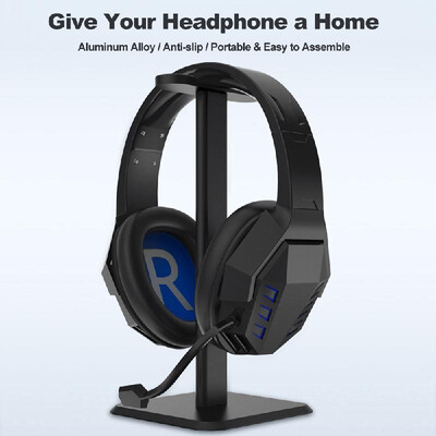 Plastic Headphone Holder Aluminum Alloy ABS Stand Detachable Stable Desktop Bracket with Sticker for Wired or Wireless Gaming Head
Plastic Headphone Holder Aluminum Alloy ABS Stand Detachable Stable Desktop Bracket with Sticker for Wired or Wireless Gaming Head