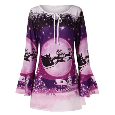 Tailored Fashion Women Plus Size Merry Christmas Blouse Flare Sleeve Print T-shirt Tops
Tailored Fashion Women Plus Size Merry Christmas Blouse Flare Sleeve Print T-shirt Tops