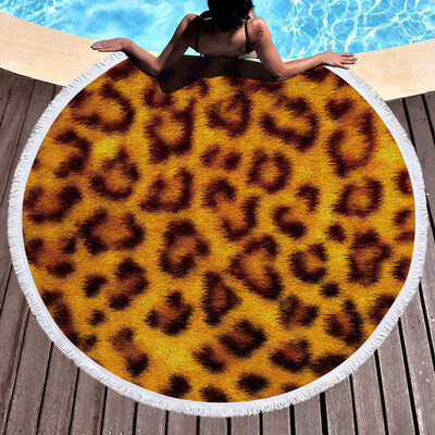 Toponeto 1 PC Round Beach Pool Home Shower Towel Blanket Table Cloth Yoga Mat Leopard
Toponeto 1 PC Round Beach Pool Home Shower Towel Blanket Table Cloth Yoga Mat Leopard