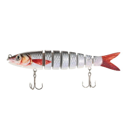 Lixada 135cm20g Lifelike 8 Jointed Sections Fishing Lure Trout Swimbait Hard Bait Fish Hook Fishing Tackle
Lixada 135cm20g Lifelike 8 Jointed Sections Fishing Lure Trout Swimbait Hard Bait Fish Hook Fishing Tackle