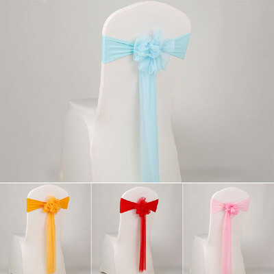Chair Sash Bow Elastic Chair Ribbon Back Tie Bands for Wedding Party Ceremony Banquet
Chair Sash Bow Elastic Chair Ribbon Back Tie Bands for Wedding Party Ceremony Banquet