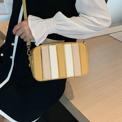 New contrast color mosaic bag female 2019 new popular Korean version of the wild single shoulder slung fashion casual small square bag
New contrast color mosaic bag female 2019 new popular Korean version of the wild single shoulder slung fashion casual small square bag