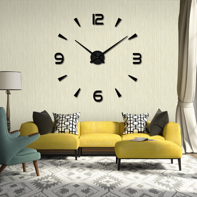 Siaonvr Modern Large 3D DIY Mirror Surface Art Wall Clock Sticker Home Office Decor BK
Siaonvr Modern Large 3D DIY Mirror Surface Art Wall Clock Sticker Home Office Decor BK