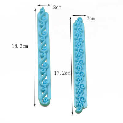 2PCS Mold Cake Lace Decoration Moulds Fondant Chocolate Sugarcraft Mould Cake Decorating Tools Baking Accessories
2PCS Mold Cake Lace Decoration Moulds Fondant Chocolate Sugarcraft Mould Cake Decorating Tools Baking Accessories