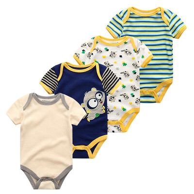 4PcsLot Unisex For Babies Bodysuits Baby Boys Clothes 0-12M Newborn Rompers Babywear Roupas de bebe Sleepwear Baby Girls Clothes
4PcsLot Unisex For Babies Bodysuits Baby Boys Clothes 0-12M Newborn Rompers Babywear Roupas de bebe Sleepwear Baby Girls Clothes