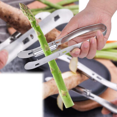 Greensen 1Pc Stainless Steel Asparagus Vegetables Peeler Multifunction Tomato Remover Asparagus Peeler Vegetables Remover
Greensen 1Pc Stainless Steel Asparagus Vegetables Peeler Multifunction Tomato Remover Asparagus Peeler Vegetables Remover