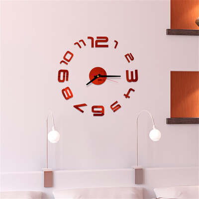 Gobestart 3D DIY Roman Numbers Acrylic Mirror Wall Sticker Clock Home Decor Mural Decals
Gobestart 3D DIY Roman Numbers Acrylic Mirror Wall Sticker Clock Home Decor Mural Decals