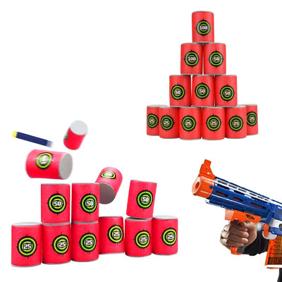 EVA Soft Bullet Target for Nerf N-strike Blasters Pack of 12pcs