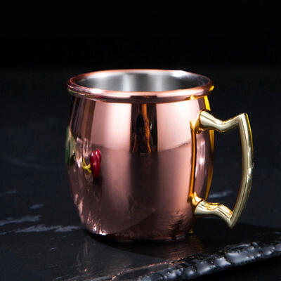 Greensen 60ml Mini Moscow Mule Mug Whiskey Cocktail Cup Stainless Steel Beer Cup Home Bar Drinkware
Greensen 60ml Mini Moscow Mule Mug Whiskey Cocktail Cup Stainless Steel Beer Cup Home Bar Drinkware