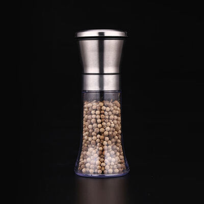Kitchen Grinding Bottles Tools Salt Pepper Mill Spice Grinder Shaker Spice Container Seasoning Condiment Holder Stainless Steel
Kitchen Grinding Bottles Tools Salt Pepper Mill Spice Grinder Shaker Spice Container Seasoning Condiment Holder Stainless Steel