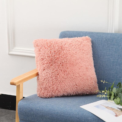 Fluffy Plush Pillow Cover Square Decorative Throw Pillow Cover Soft Cushion Cover Pillowcases Without Core for Livingroom Couch So
Fluffy Plush Pillow Cover Square Decorative Throw Pillow Cover Soft Cushion Cover Pillowcases Without Core for Livingroom Couch So