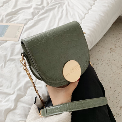 Summer small fresh bag female 2019 new Korean version of the fashion crocodile pattern wild chain shoulder slung saddle bag
Summer small fresh bag female 2019 new Korean version of the fashion crocodile pattern wild chain shoulder slung saddle bag