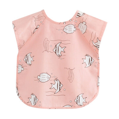 Fashion Childrens Waterproof Saliva Eating Bib Baby Clothes Anti-wear Wash Easy Clean Summer Fish Print Clothes 
Fashion Childrens Waterproof Saliva Eating Bib Baby Clothes Anti-wear Wash Easy Clean Summer Fish Print Clothes