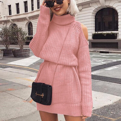〖Follure〗Women Winter High collar sexy Strapless Skirt Waist Knitted Pullover Sweater
〖Follure〗Women Winter High collar sexy Strapless Skirt Waist Knitted Pullover Sweater