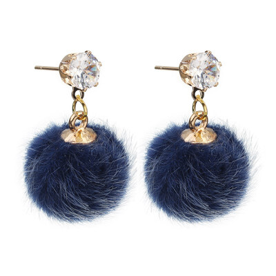 Promotion Temperament Short Drop Earrings for Women Personalized Wild Simple Hair Ball Female Models Earrings
Promotion Temperament Short Drop Earrings for Women Personalized Wild Simple Hair Ball Female Models Earrings