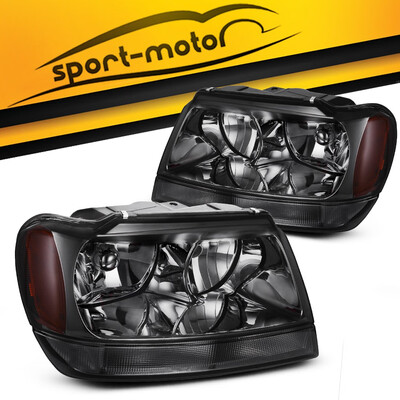 Headlight Assembly for 1999 2000 2001 2002 2003 2004 Jeep Grand Cherokee OE Smoked Housing Headlamp
Headlight Assembly for 1999 2000 2001 2002 2003 2004 Jeep Grand Cherokee OE Smoked Housing Headlamp