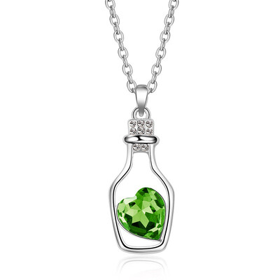 Women Fashional Elegant Concise Noble Beautiful Crystal Decor Alloy Material Necklace 
Women Fashional Elegant Concise Noble Beautiful Crystal Decor Alloy Material Necklace
