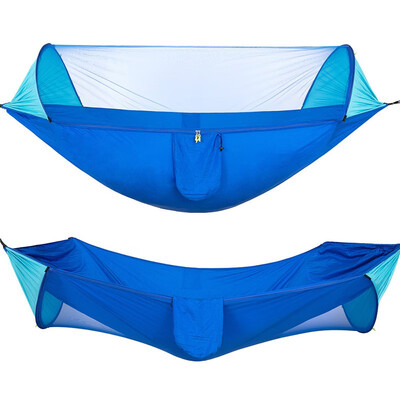 Double Camping Hammock with Mosquito Bug Net Tree Straps&Carabiners Easy Assembly Portable Parachute Nylon Hammock
Double Camping Hammock with Mosquito Bug Net Tree Straps&Carabiners Easy Assembly Portable Parachute Nylon Hammock