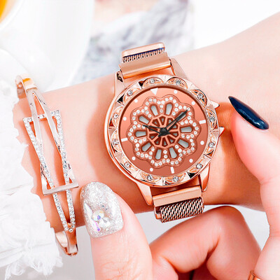 RM 360 Degree Rotating Fashion Diamond Dial To Run Ladies Quartz Mesh Belt Watch
RM 360 Degree Rotating Fashion Diamond Dial To Run Ladies Quartz Mesh Belt Watch