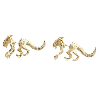 New Mode Style Fashionable Cool Alien Earrings Black Enamel Stud Earrings For Women Animal Piercing Ear Jewelry Fashion Gifts
New Mode Style Fashionable Cool Alien Earrings Black Enamel Stud Earrings For Women Animal Piercing Ear Jewelry Fashion Gifts