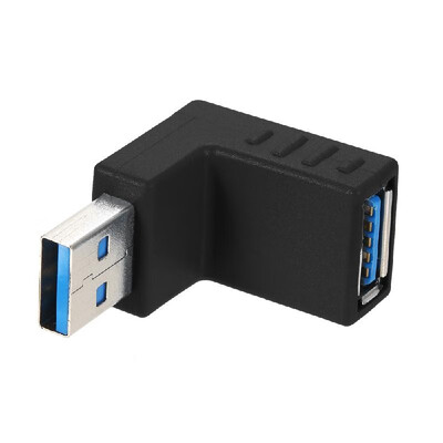 Right Angle USB30 AM to AF Shape Adapter Converter USB 30 A Male to A Female 90 Degree Angle Plug Down
Right Angle USB30 AM to AF Shape Adapter Converter USB 30 A Male to A Female 90 Degree Angle Plug Down