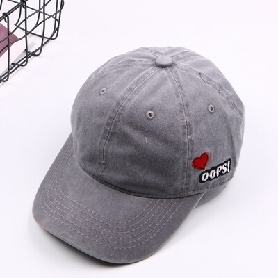 chic style fashion retro water wash love embroidered baseball hat womens summer sun hat soft top duck tongue elbow hat
chic style fashion retro water wash love embroidered baseball hat womens summer sun hat soft top duck tongue elbow hat