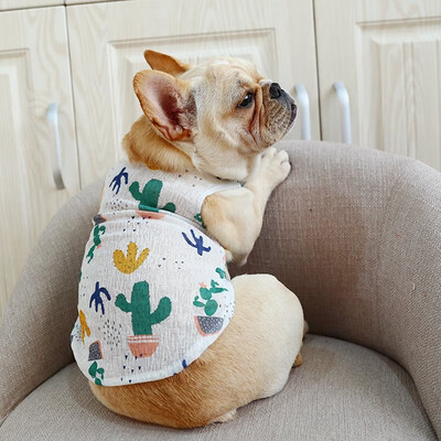 Law Fighting Clothes Vest Dog Cat Summer Day Thin Section Teddy Keji Bomeiying Fighting Pet Supplies Clothing Plant Pattern
Law Fighting Clothes Vest Dog Cat Summer Day Thin Section Teddy Keji Bomeiying Fighting Pet Supplies Clothing Plant Pattern