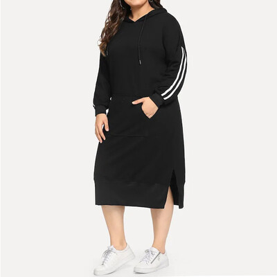 Tailored Women Casual Plus Size Strip Button Blouse Long Sleeve Hooded Sweatershirt Tops
Tailored Women Casual Plus Size Strip Button Blouse Long Sleeve Hooded Sweatershirt Tops
