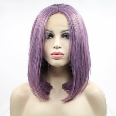 Amazing Star Lace Frontal Bob Wigs Straight Hair Purple Color Middle Part Heat Resistant Synthetic Hair
Amazing Star Lace Frontal Bob Wigs Straight Hair Purple Color Middle Part Heat Resistant Synthetic Hair