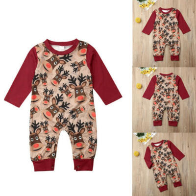 Toddler Infant Baby Boy Girls Christmas Clothes Xmas Elk Romper Jumpsuit Outfits
Toddler Infant Baby Boy Girls Christmas Clothes Xmas Elk Romper Jumpsuit Outfits