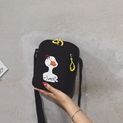 Tailored Women Fun Cute Ducklings Shoulder Bag Cartoon Girl Student Slung Canvas Bag
Tailored Women Fun Cute Ducklings Shoulder Bag Cartoon Girl Student Slung Canvas Bag