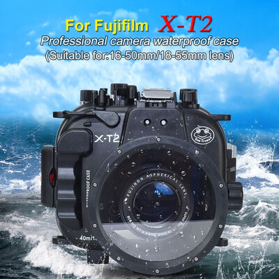 Meikon for Fujifilm X-T2 Fujifilm XF 16-55mm F28 R LM WR 130FT40M Underwater Camera Diving Waterproof Housing case
Meikon for Fujifilm X-T2 Fujifilm XF 16-55mm F28 R LM WR 130FT40M Underwater Camera Diving Waterproof Housing case