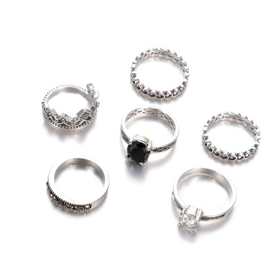 New Mode Style Punk Female Big Opal Ring Set Retro Antique Silver Color Lucky Midi Finger Rings for Women Vintage Jewelry
New Mode Style Punk Female Big Opal Ring Set Retro Antique Silver Color Lucky Midi Finger Rings for Women Vintage Jewelry